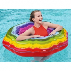 Bouée géante gonflable piscine Bestway CYGNE 429x330cm 6 personnes
